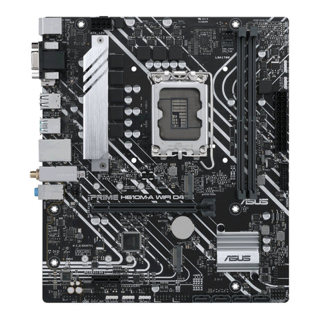 ASUS PRIME H610M-A WIFI D4 (mATX, H610, LGA 1700, DDR4) Asus