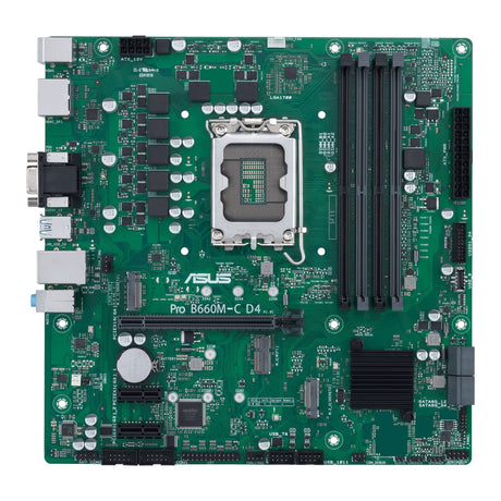 ASUS PRO B660M-C D4-CSM (mATX, B660, LGA 1700, DDR4) Asus