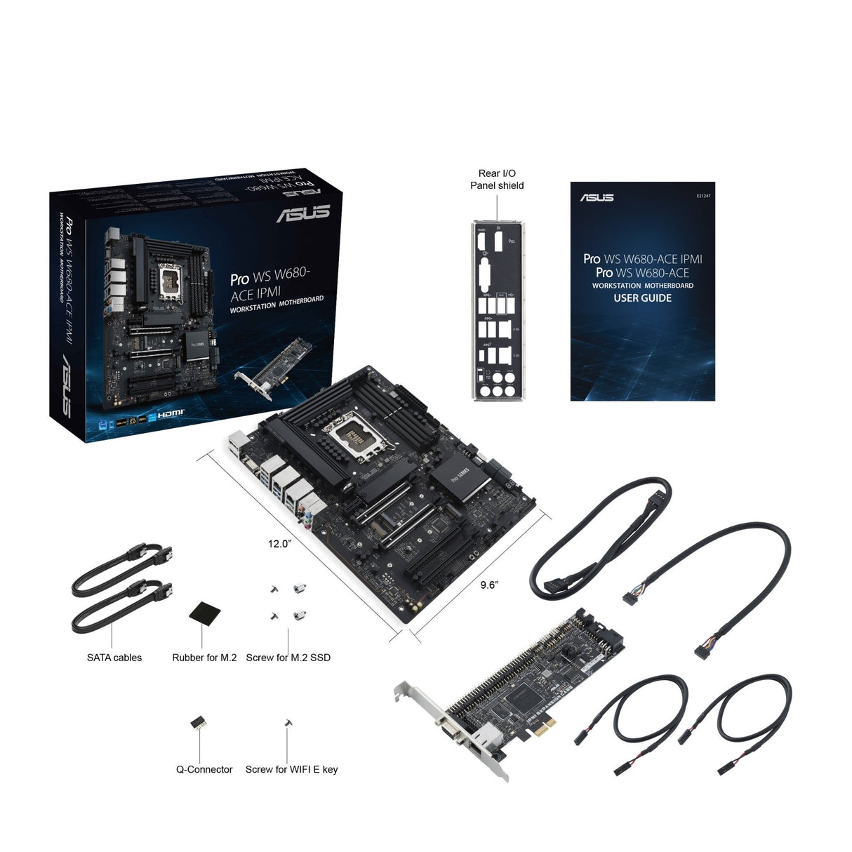 ASUS PRO WS W680-ACE IPMI (ATX, W680, LGA 1700, DDR5) Asus