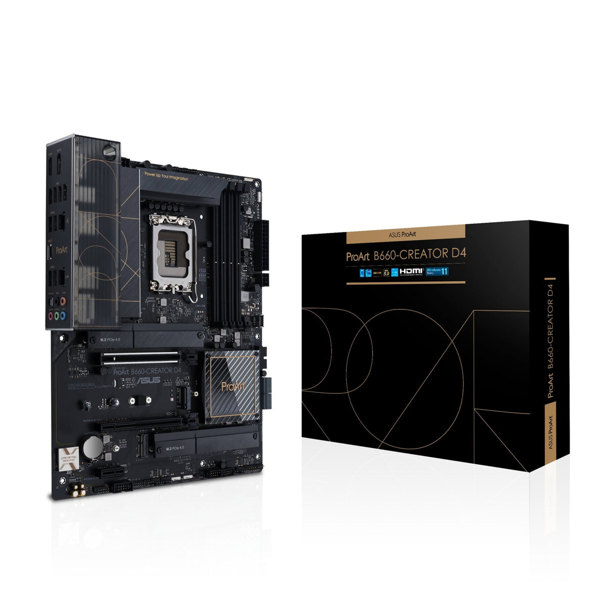 ASUS PROART B660-CREATOR D4 (ATX, B660, LGA 1700, DDR4) Asus