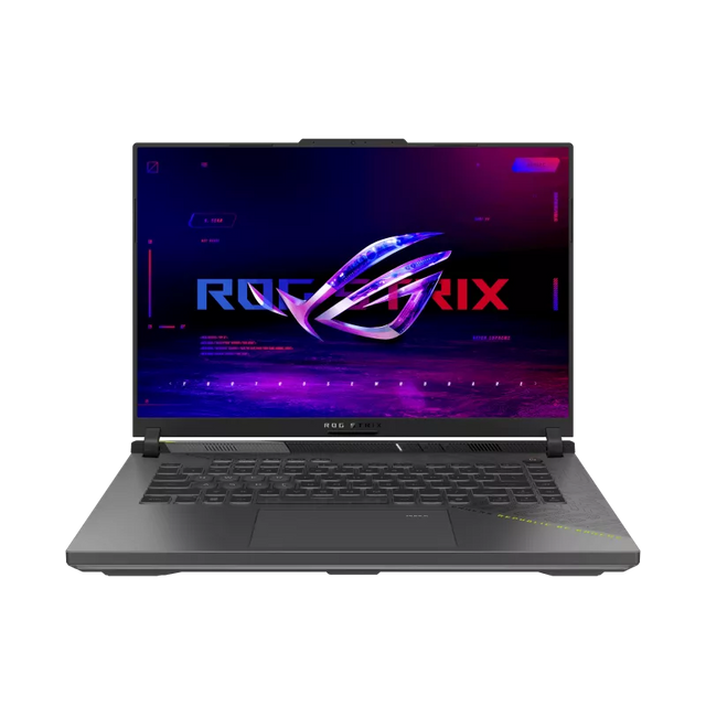 ASUS ROG Strix G16 G614FP, åben set forfra