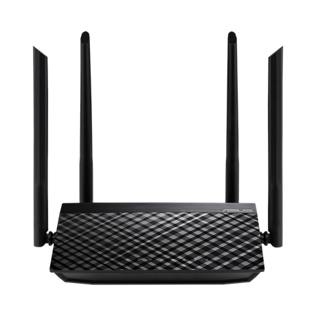 ASUS RT-AC1200 V2 router med fire eksterne antenner