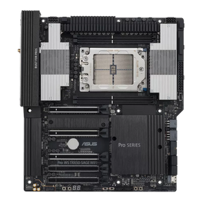 ASUS Pro WS TRX50-SAGE WIFI bundkort set ovenfra
