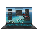 ASUS V16 V3607VP-TK084W – Core 7, RTX 5070 – 16 GB / 1 TB – US-tastatur – bærbar forfra med skærm, producentillustration