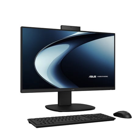 ASUS V470VAK-BPE070W all-in-one-computer i sort – set forfra med trådløst tastatur og mus