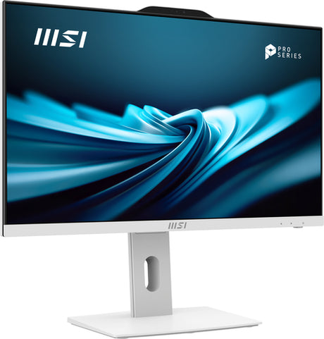 MSI Pro AP242P 14M-691EU – skærm set skråt fra venstre