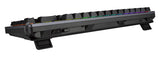 ASUS M701 ROG AZOTH/NXRD/FR – detalje af tilslutninger; tastaturlayout illustrativt