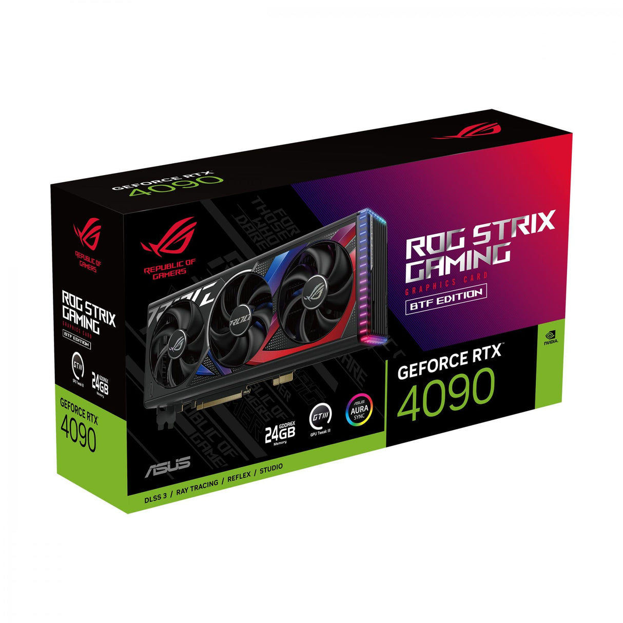 ASUS GeForce RTX 4090 24GB ROG STRIX GAMING BTF ASUS