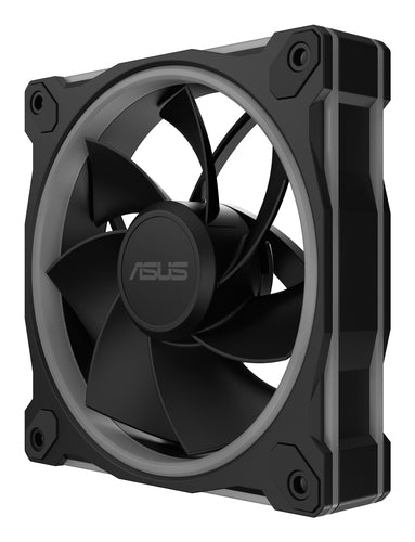 ASUS Prime MR120 ARGB Reverse Fan – kabinetblæser – Sort – Reverse