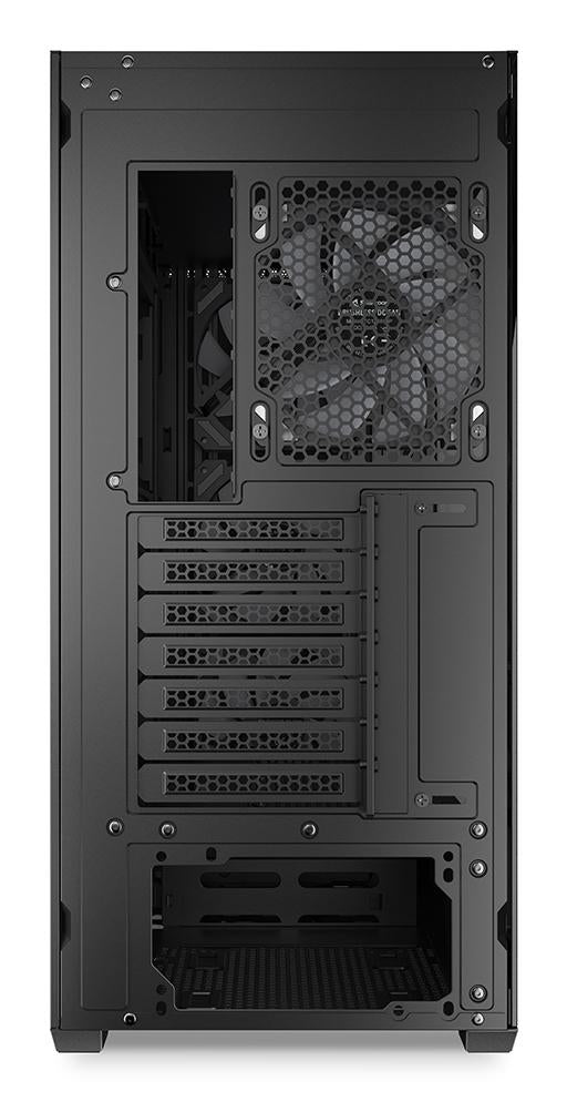 Sharkoon AK3 RGB Black Mesh Front Tempered Glass 4x 120mm ARGB PWM Fans USB-C BTF ATX Gaming PC Case Sharkoon
