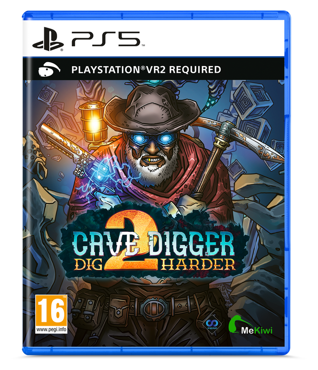 Cave Digger 2: Dig Harder (VR) - PS5 - omslag