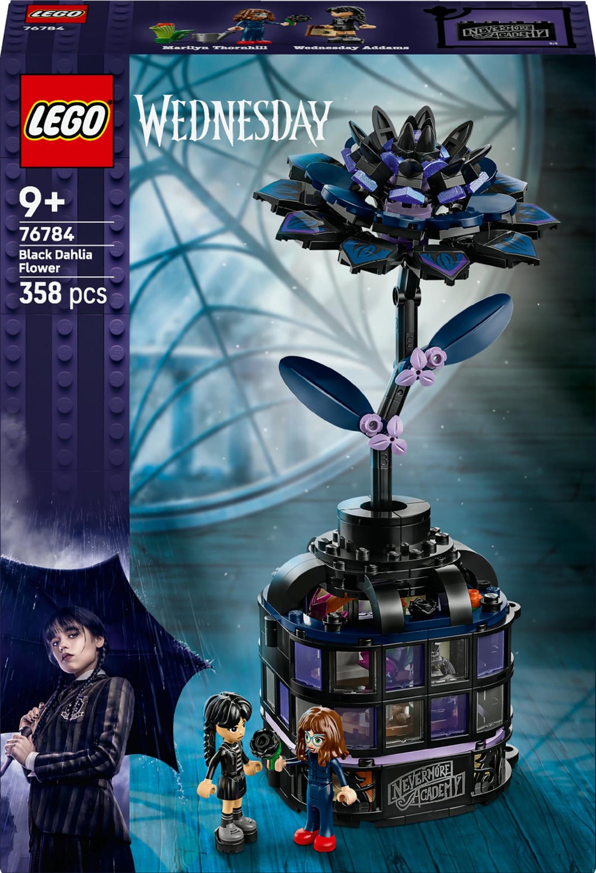 LEGO - Wednesday - Black Dahlia Flower (76784) LEGO