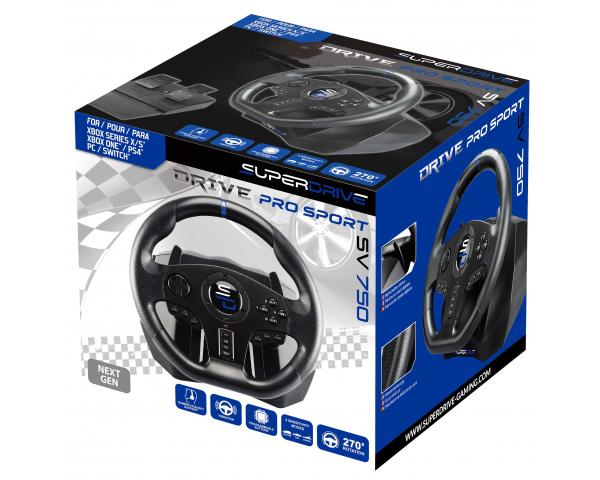Subsonic Superdrive SV850  inkl. Pedals (PS4 / XBOX / Switch / PC) Subsonic