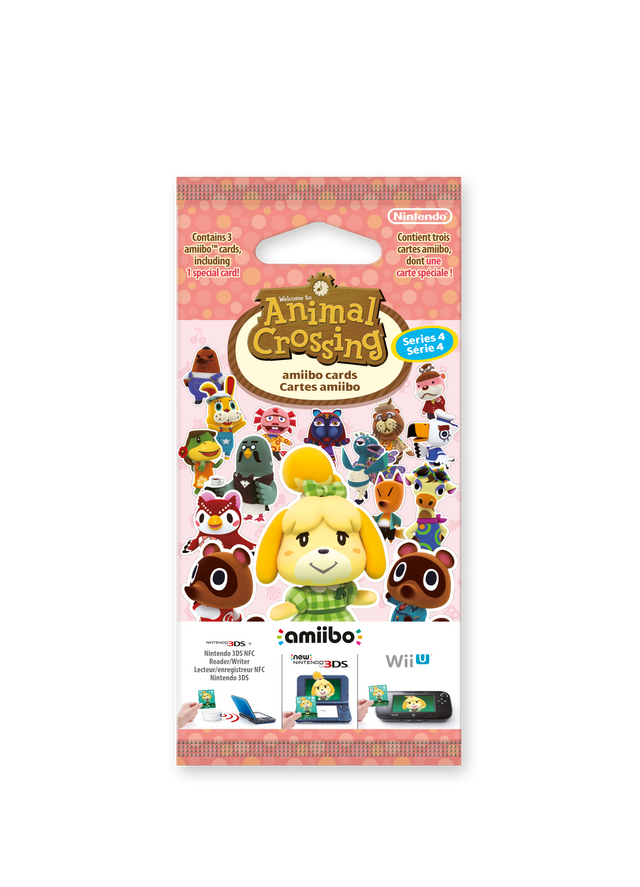 Animal Crossing: Happy Home Designer amiibo Card Pack (Series 4)