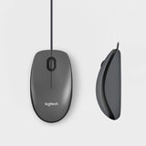 Logitech - Mouse M100 optical - Black - USB Logitech