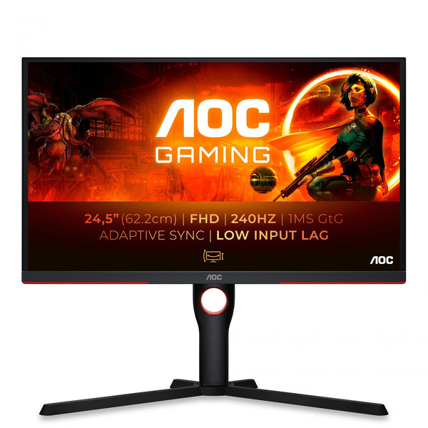 AOC 25G3ZM/BK 25" - Spelskärm - 240Hz