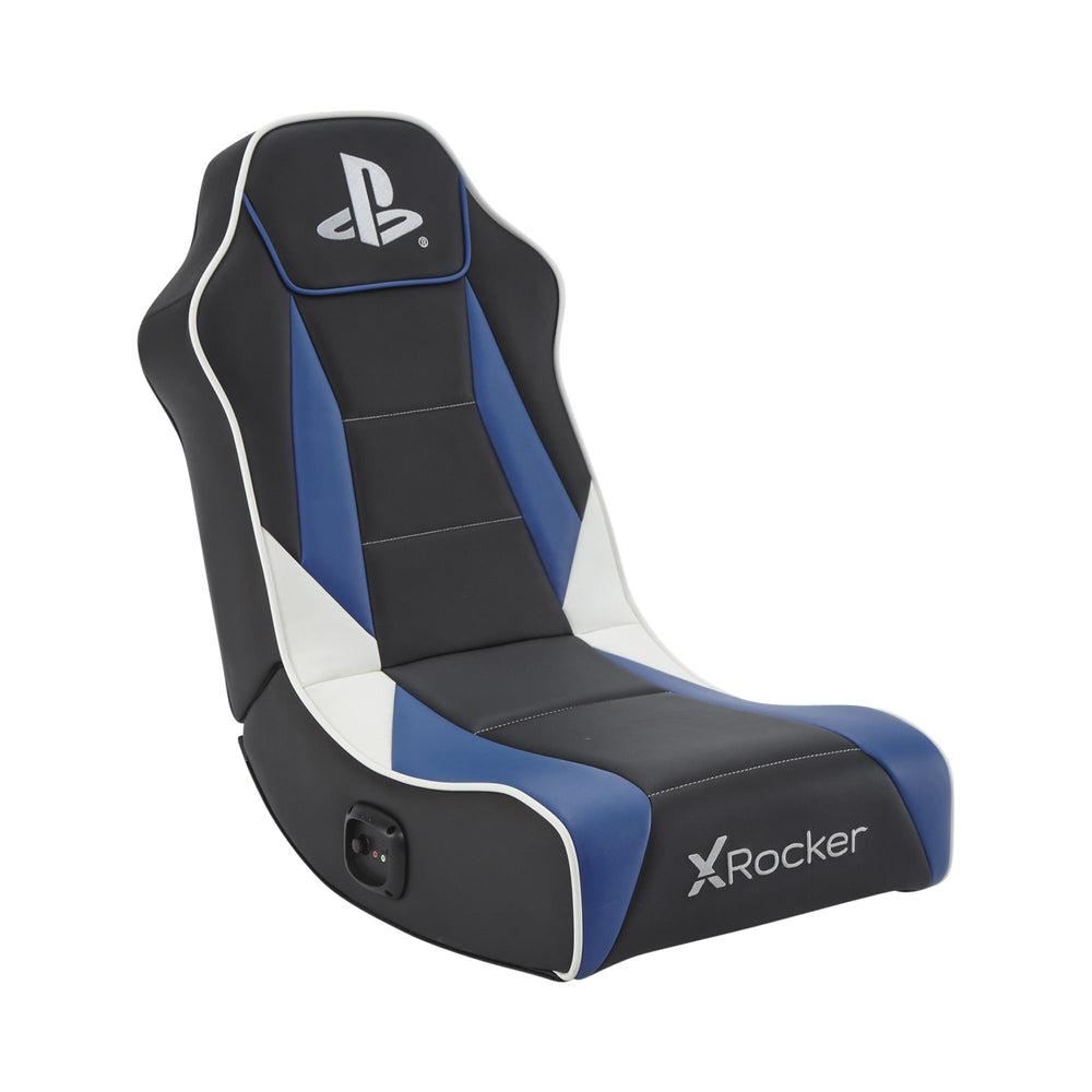 XROCKER PLAYSTATION GEIST 2.0 FLOOR ROCKER - BLACK AND BLIUE XROCKER