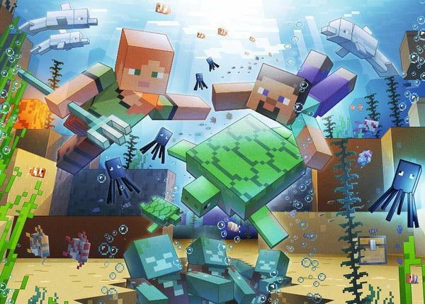 Ravensburger - Pussel Minecraft Mosaik 1000p (12000421)