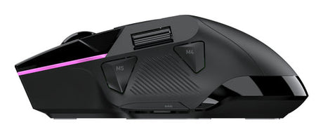 Turtle Beach Command MC5 – trådløs gamingmus, sort – Venstre sideprofil