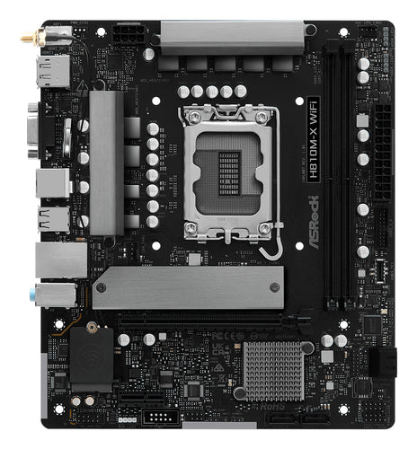 ASRock H810M-X WiFi bundkort - LGA1851, DDR5