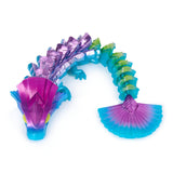 CrystaLynx Dragon – bevægelig drage 22 cm, assorteret