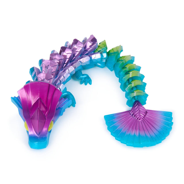 CrystaLynx Dragon – bevægelig drage 22 cm, assorteret