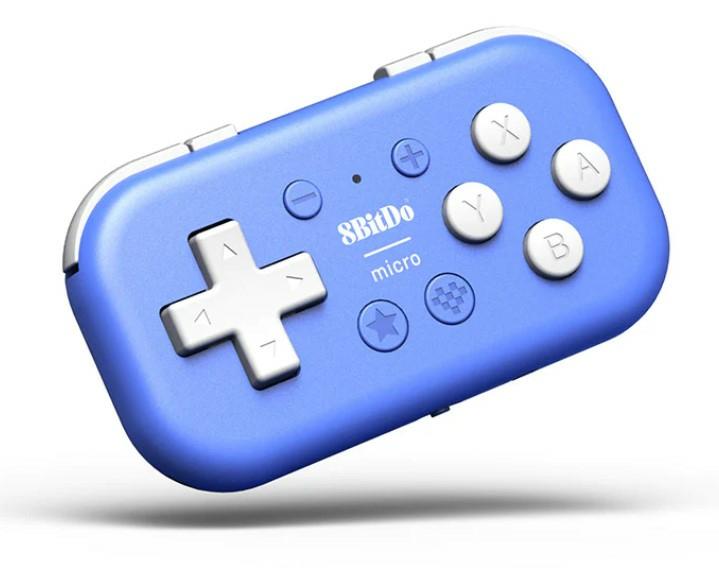 8BitDo Micro Bluetooth Gamepad - Blå 8Bitdo