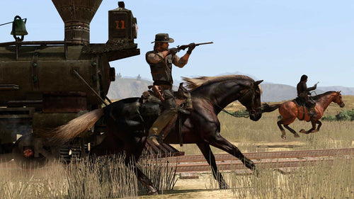 Red Dead Redemption HD – Nintendo Switch 2 – Kode i æsken – ridning i spillet