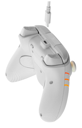 Turtle Beach Afterglow Wave Wired – Xbox/PC, hvid – Side og kabel