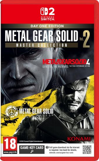 Metal Gear Solid: Master Collection Vol. 2 – Day One Edition – Nintendo Switch 2-emballage