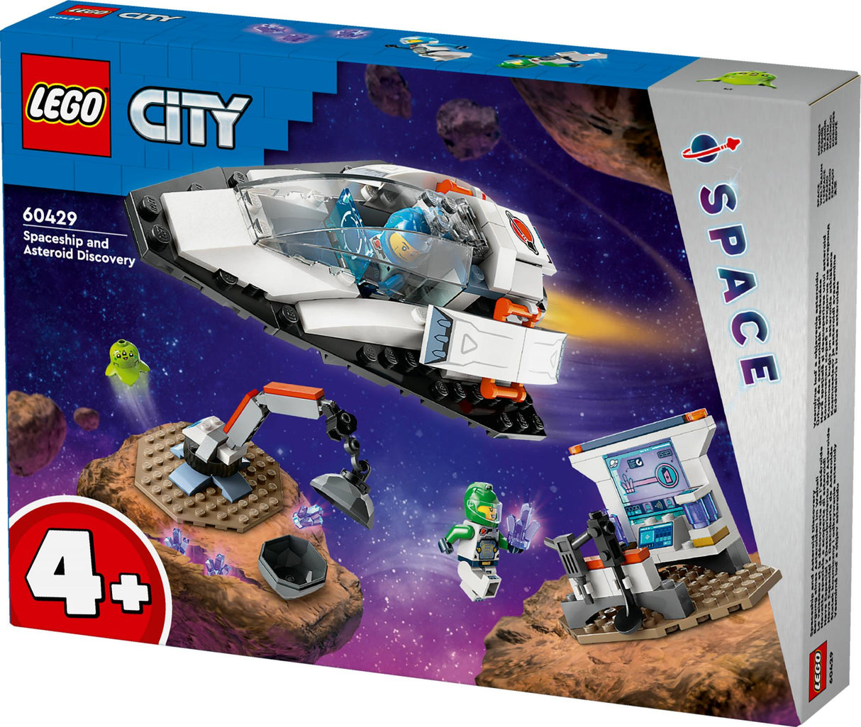 LEGO 60429 City Recovery of an asteroid in space, construction toy LEGO