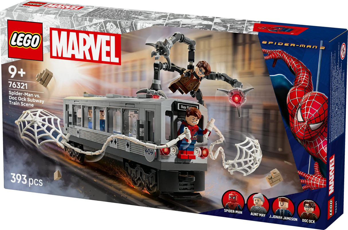 LEGO - Super Heroes - Spider-Man vs. Doc Ock: Subway Train Scene (76321) LEGO