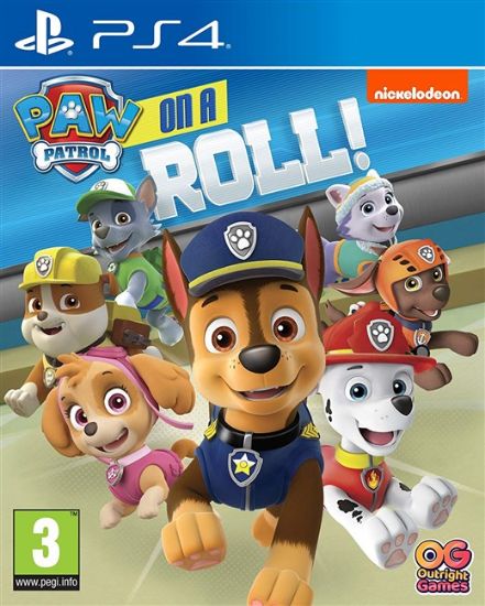 Paw Patrol: On a Roll! - PS4 - omslag