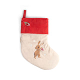 Filibabba Wonderful Winter julestrømpe – Broderede vintermotiver – strømpens broderede motiv