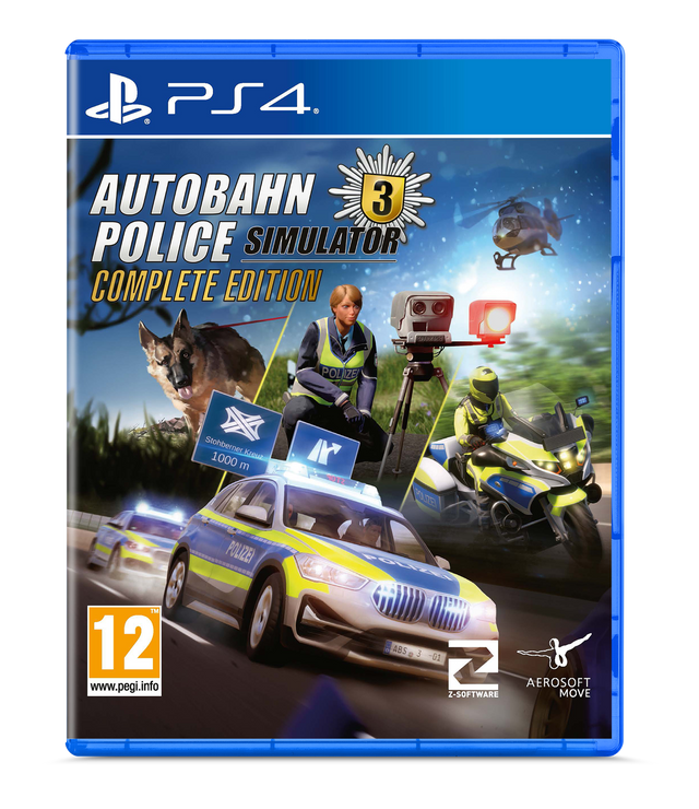 Autobahn Police Simulator 3 – Complete Edition – PlayStation 4 – spilomslag