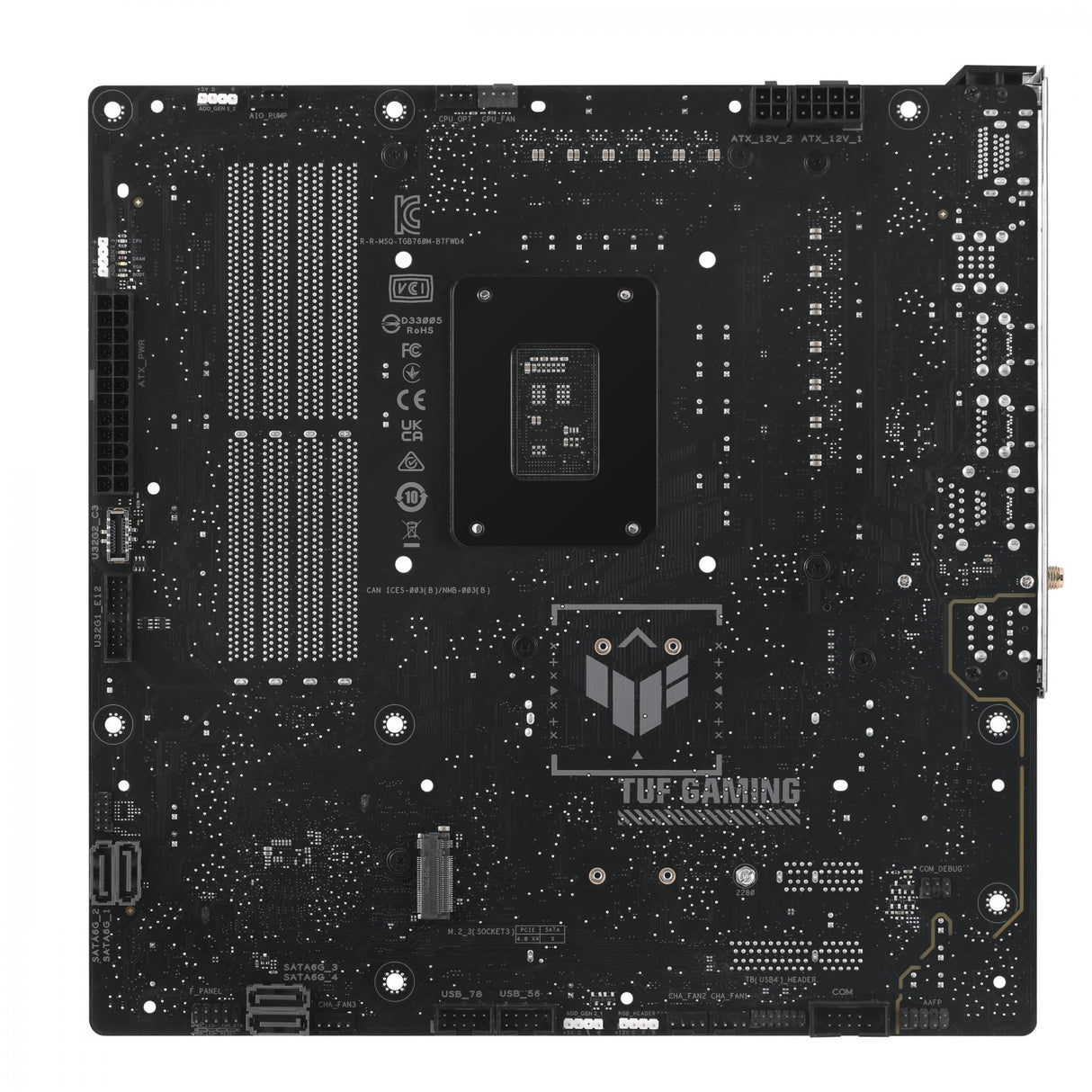 ASUS TUF GAMING B760M-BTF WIFI D4 (mATX, B760, LGA 1700, DDR4) ASUS