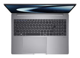 ASUS ExpertBook P5 G2 P5605CAA-PL0217X Copilot+ PC – taster og arbejdsflade set ovenfra; tastaturlayout illustrativt
