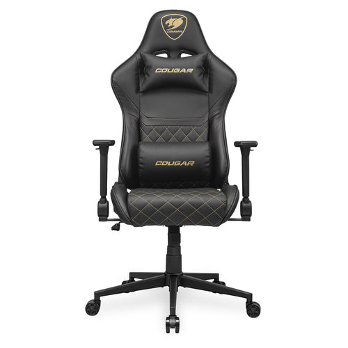 COUGAR Armor One V2 Gold, sort gamingstol