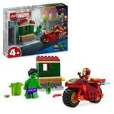LEGO 76287 Marvel Super Heroes Iron Man with Bike and the Hulk LEGO
