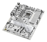 ASUS ROG STRIX X870E-A GAMING WIFI7 NEO – ATX AM5 bundkort – skråt ovenfra med afdækning fjernet