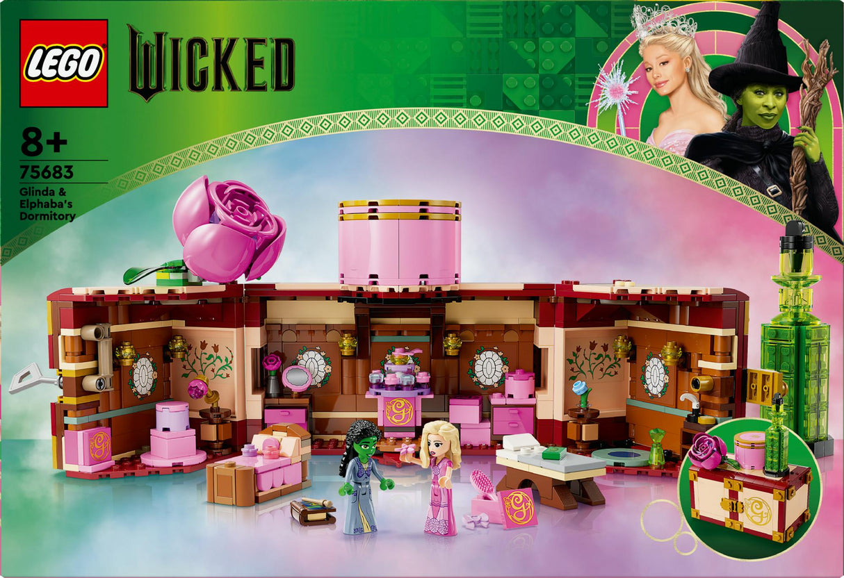 LEGO 75683 Wicked Glinda and Elphaba's Dormitory, construction toy LEGO