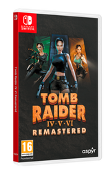 Tomb Raider IV-VI Remastered Starring Laracroft – Nintendo Switch – spilomslag