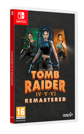 Tomb Raider IV-VI Remastered Starring Laracroft – Nintendo Switch – spilomslag