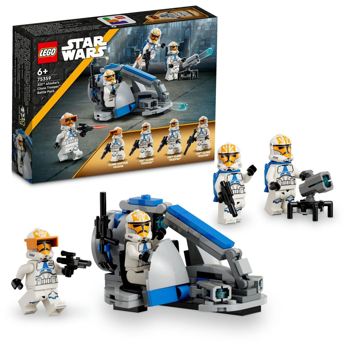 LEGO Star Wars - 332nd Ahsoka's Clone Trooper™ Battle Pack (75359) LEGO