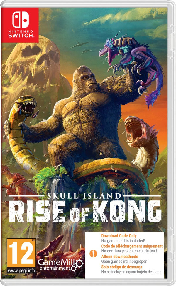 Skull Island: Rise of Kong – downloadkode i æske – Nintendo Switch