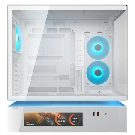 COUGAR CFV235 Vision, ARGB, glas, hvid kabinet – produktdetalje
