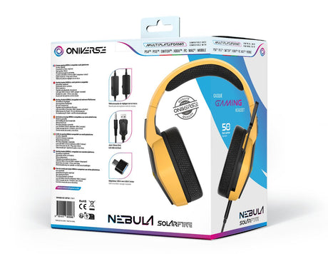 Oniverse Gaming Headset Nebula - Solarfire Yellow ONIVERSE