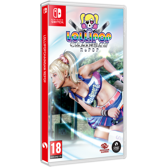 Lollipop Chainsaw rePOP – omslag til Nintendo Switch