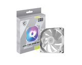 MSI MAG F120 ARGB 120 mm kabinetblæser - hvid, 1 stk. - visning 2