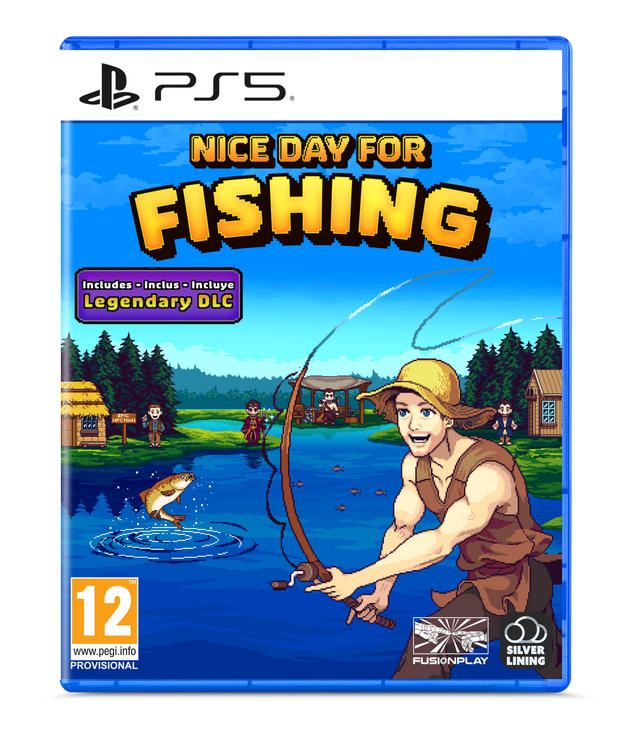 Nice Day for Fishing – PlayStation 5 – spilomslag